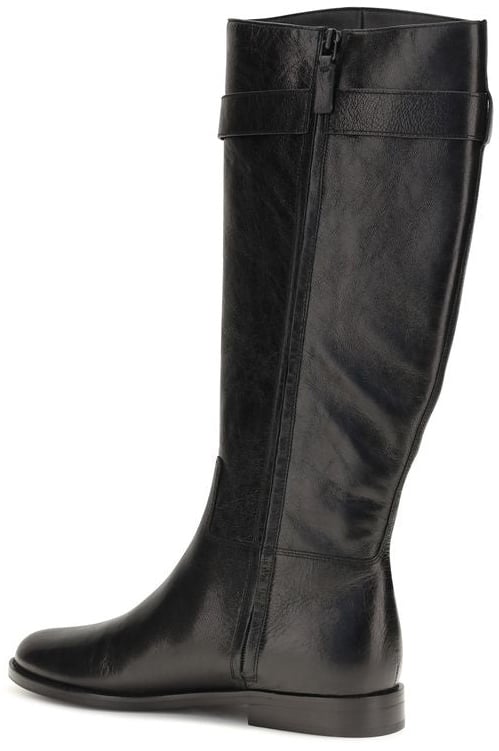 Tory Burch Black Calf Leather Bos Taurus Ankle Boots
