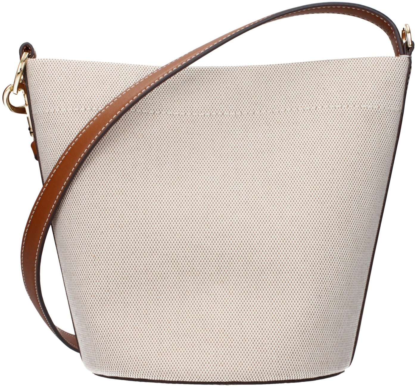 Tory Burch Beige Fabric Crossbody Bag