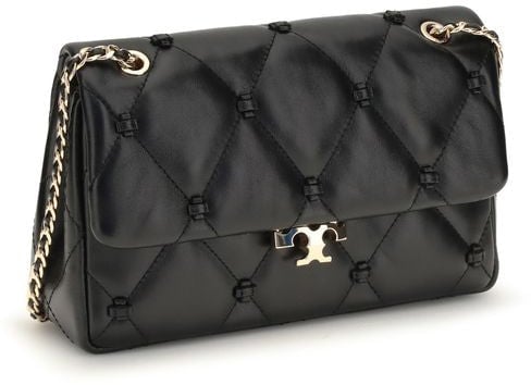 Tory Burch Black Napa Leather / Calf Bos Taurus Shoulder Bag