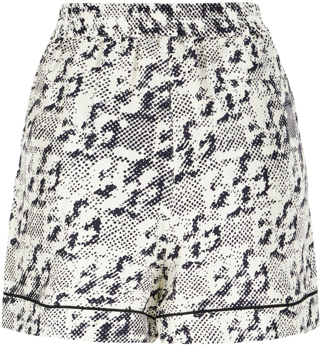 Tory Burch Printed silk shorts