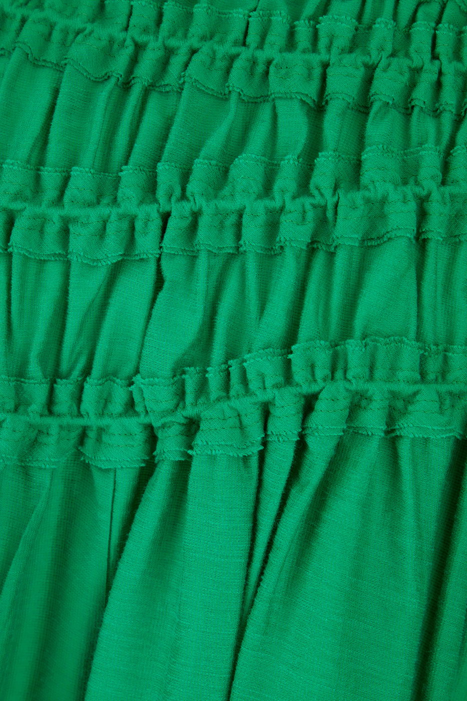Tory Burch Grass green lyocell blend skirt