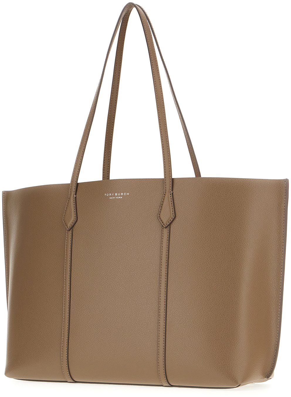 Tory Burch Mud leather shopping bag
