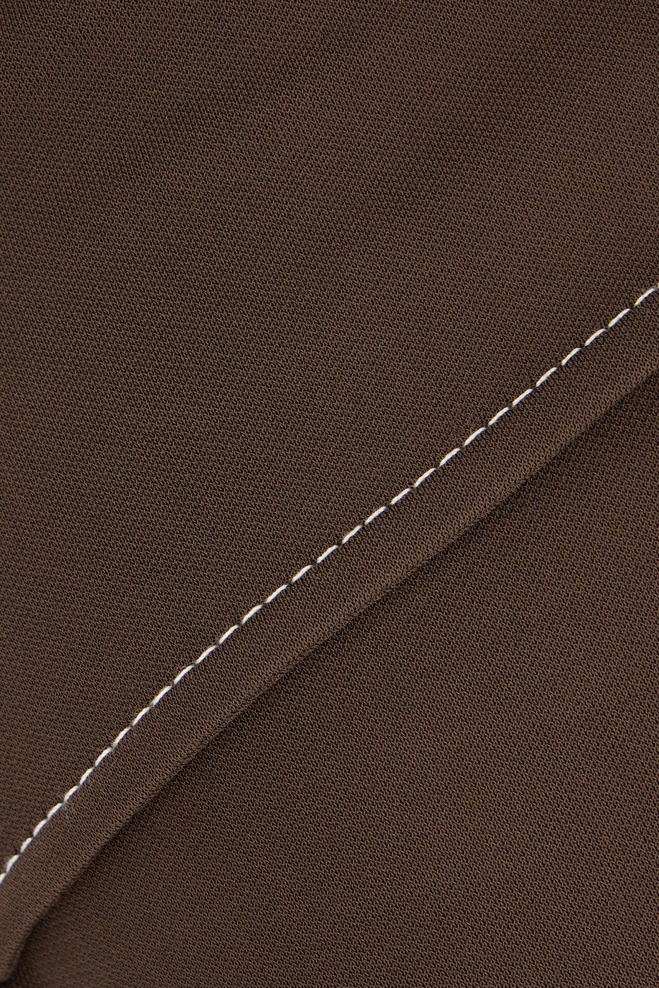 Tory Burch Chocolate viscose skirt