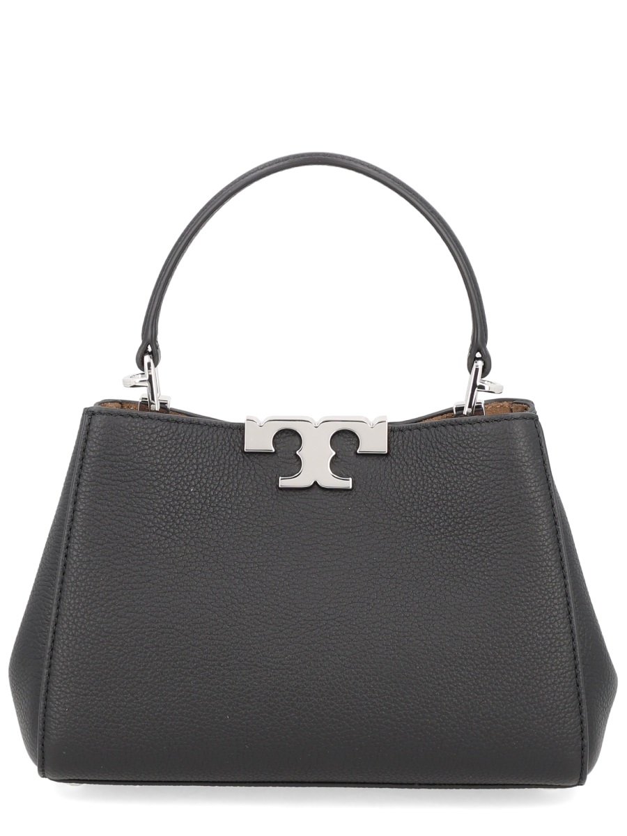 Eleanor Structured Leather Top Handle Bag