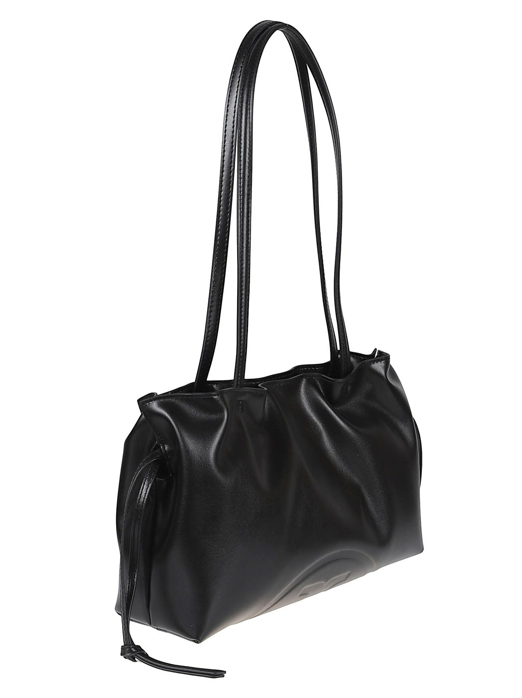 Black Rubber Ella Mini Tote Bag