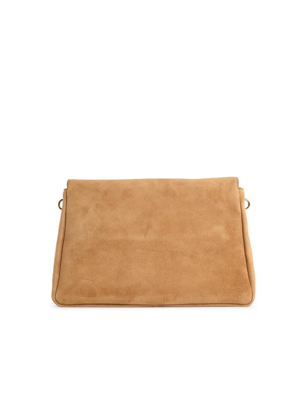 Toffee 'Charlie' Medium Suede Shoulder Bag