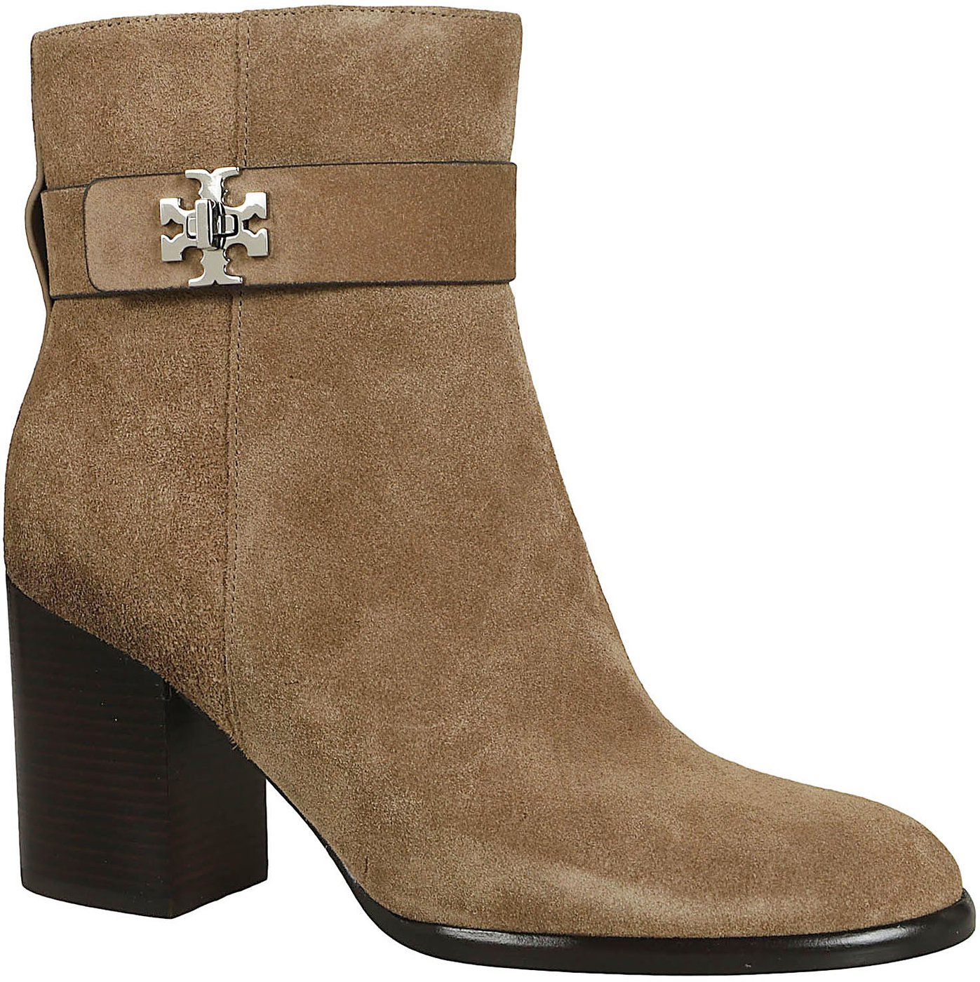TORY BURCH TURNLOCK HEELED ANKLE BOOT 70MM