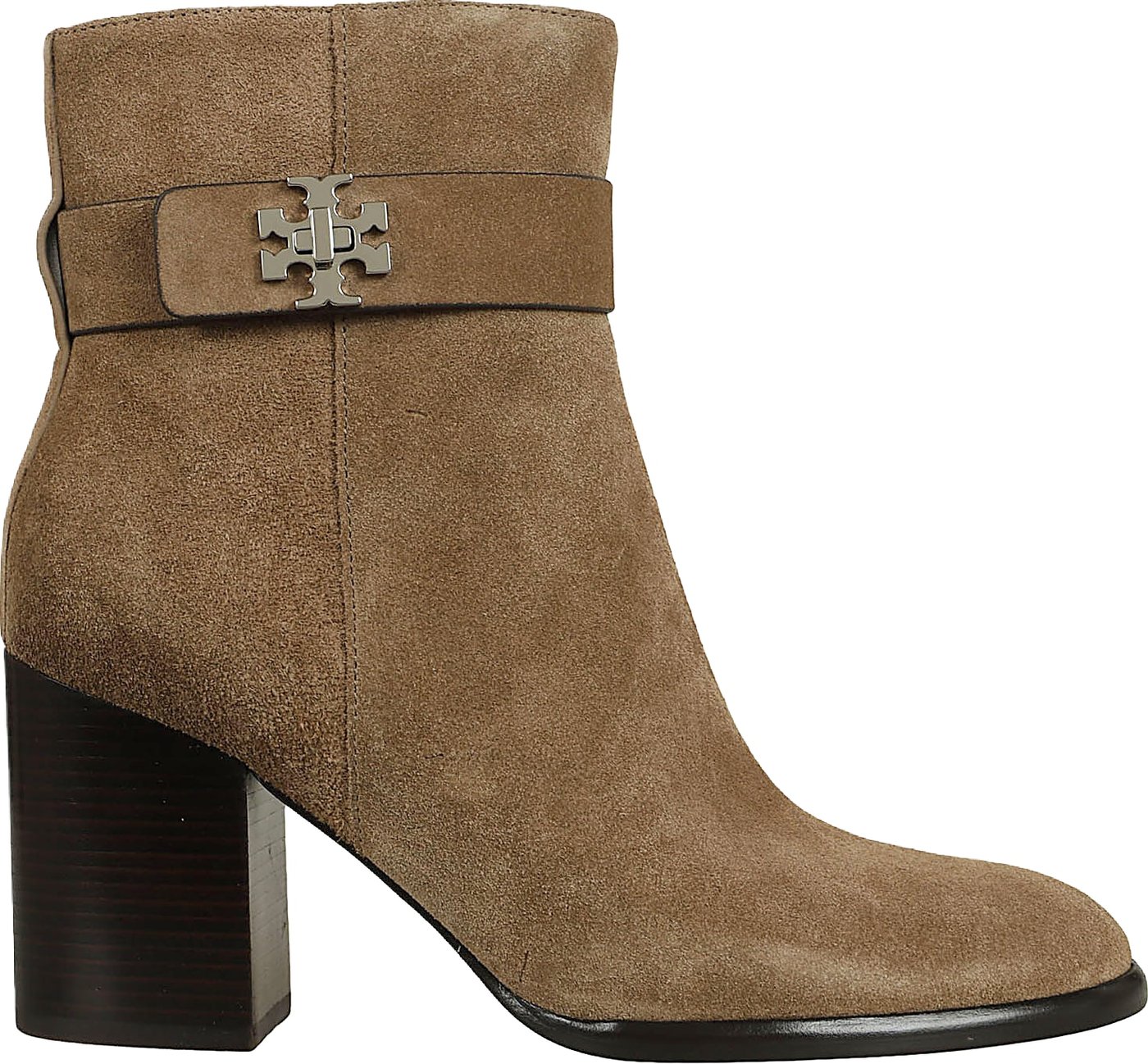 TORY BURCH TURNLOCK HEELED ANKLE BOOT 70MM