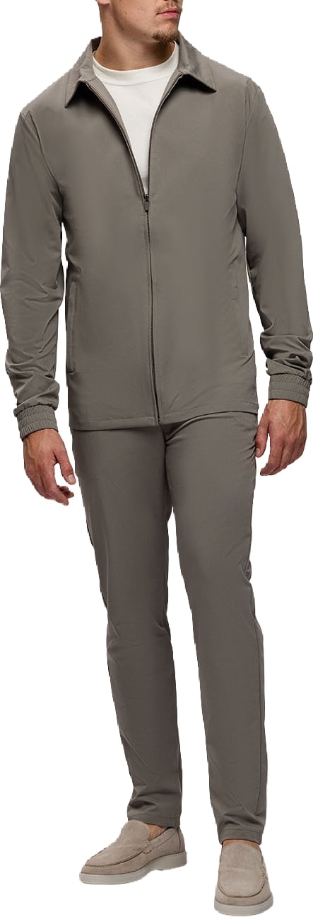 Triad'oro Tracksuit Jacket Collar Jacket Collar Taupe