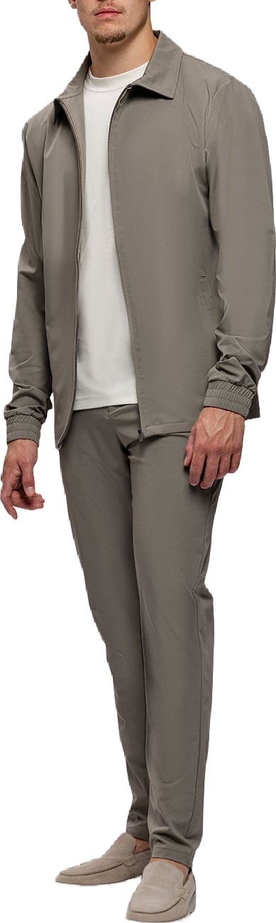 Triad'oro Tracksuit Jacket Collar Jacket Collar Taupe
