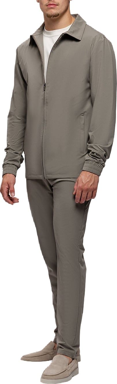 Triad'oro Tracksuit Jacket Collar Jacket Collar Taupe