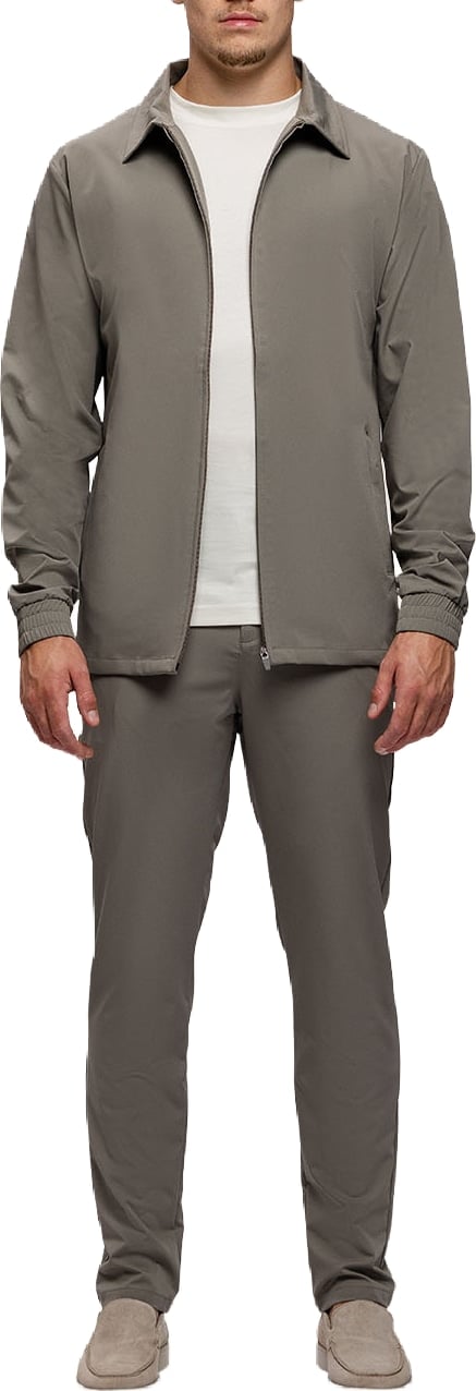 Triad'oro Tracksuit Jacket Collar Jacket Collar Taupe