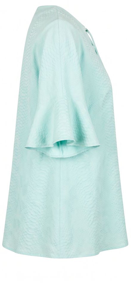 Trussardi Light Blue Cotton Women Shirt