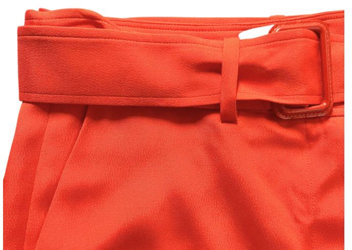 Trussardi Orange Viscose Women Pants