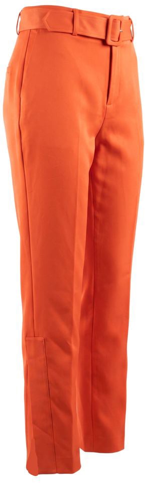Trussardi Orange Viscose Women Pants