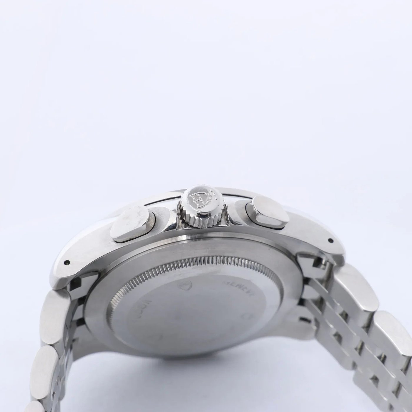 Tudor Chronautic 79380P 832584 SS AT Watch with Black Dial
