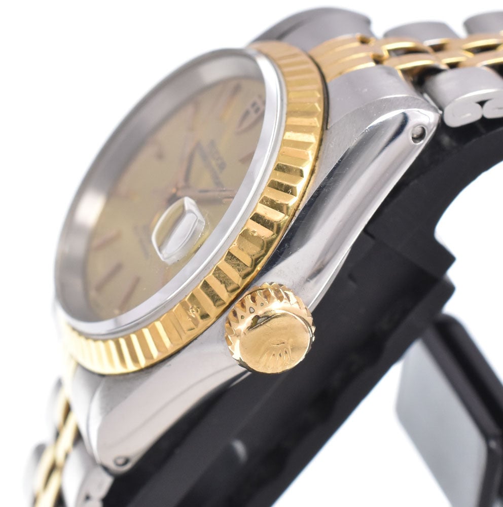 Tudor Princess Oyster Date Automatic Stainless Steel and 18K Yellow Gold 25