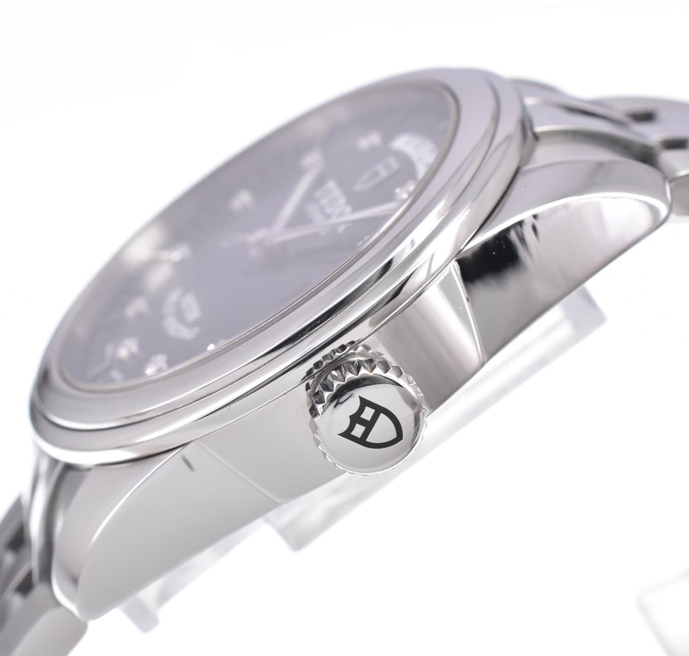 Tudor Glamour Day Date Automatic Stainless Steel with Diamonds 39