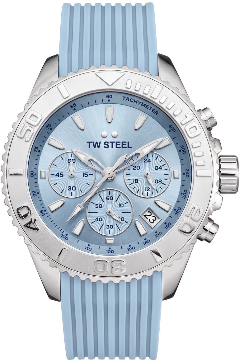 TWVA9 Vanceur Diver Ice Blue chronograaf horloge