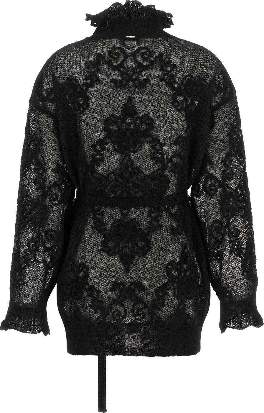Twin Set Jacquard Yarn Sweater