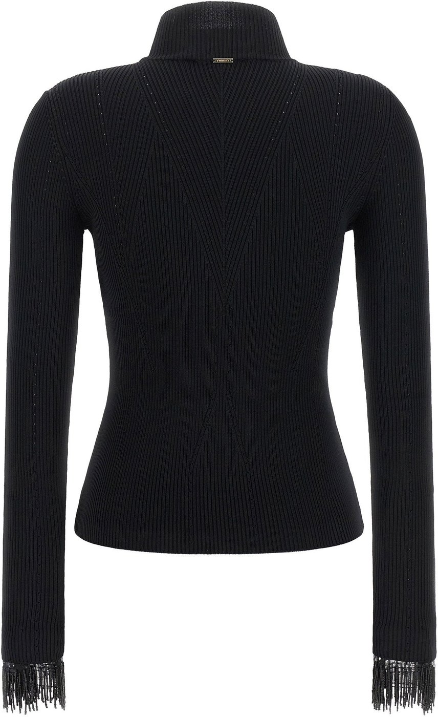 Twin Set Stretch Viscose Sweater