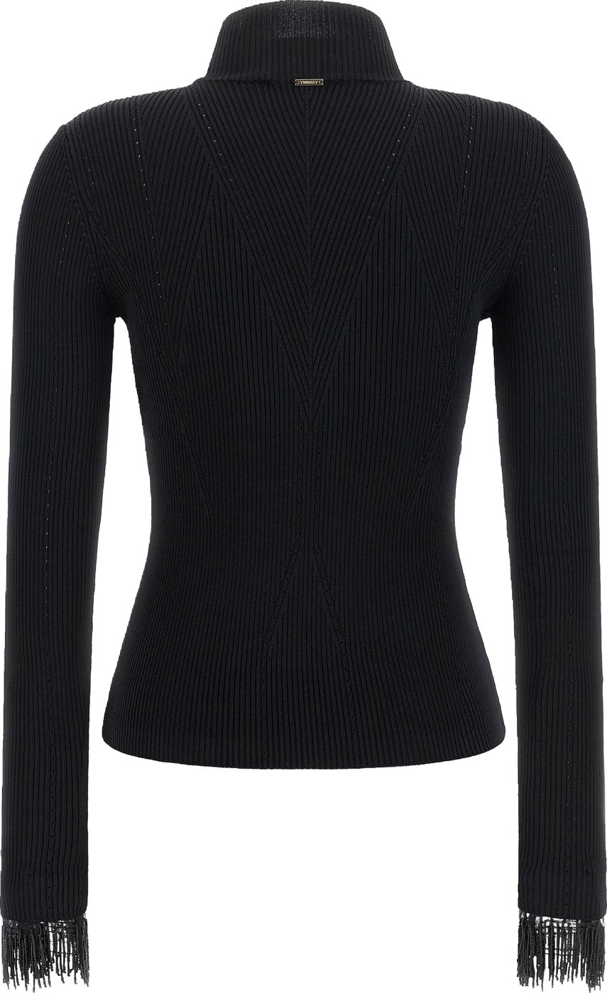 Twin Set Stretch Viscose Sweater