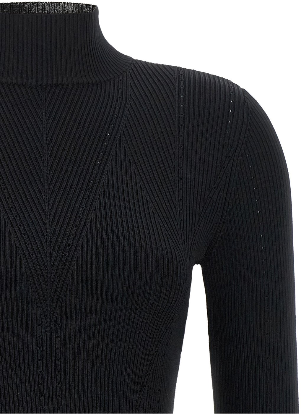 Twinset Black Viscose Cardigan