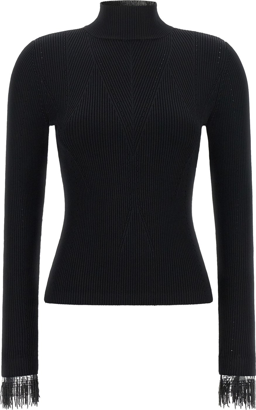 Twinset Black Viscose Cardigan