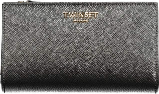 Twinset Black Polyurethane Women's Wallet