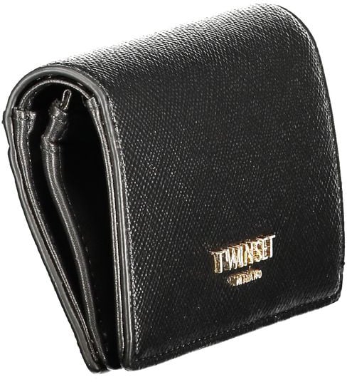 Twinset Black Polyurethane Women's Wallet