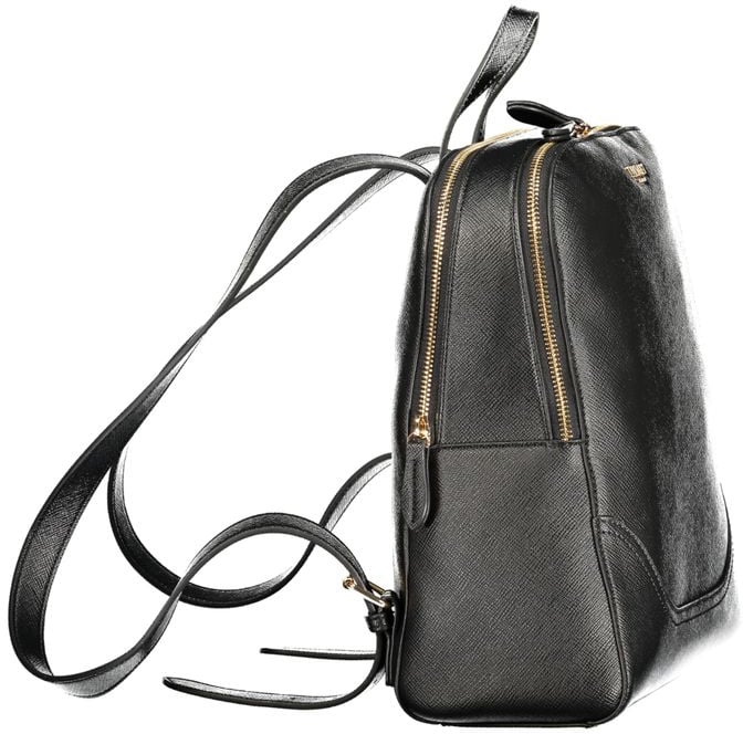 Twinset Black Polyurethane Women Backpack