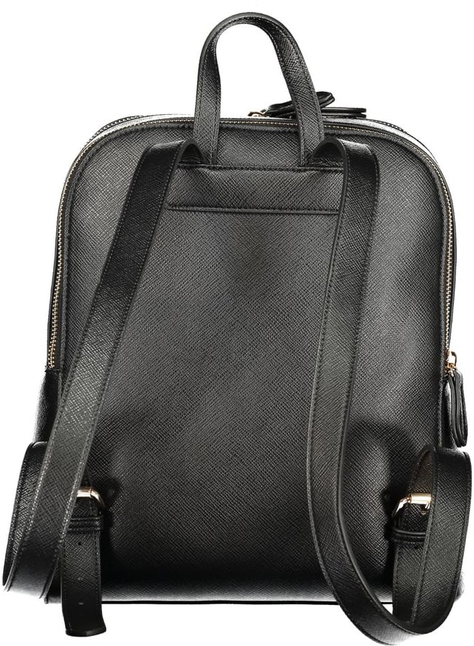 Twinset Black Polyurethane Women Backpack
