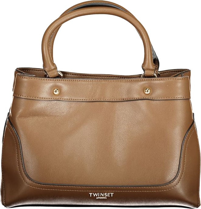 Twinset Brown Polyurethane Women's Bag