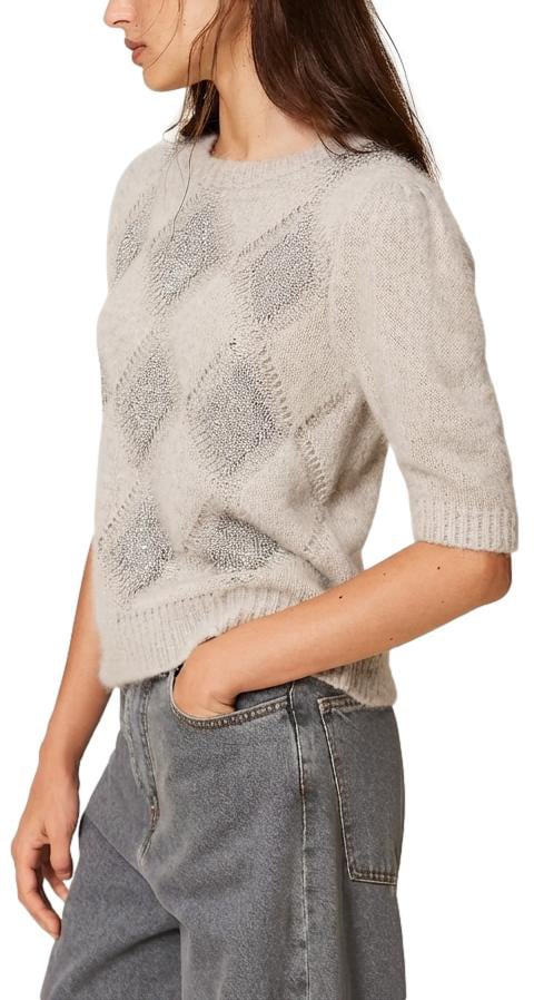 Sweaters Grigio Chiaro Melange