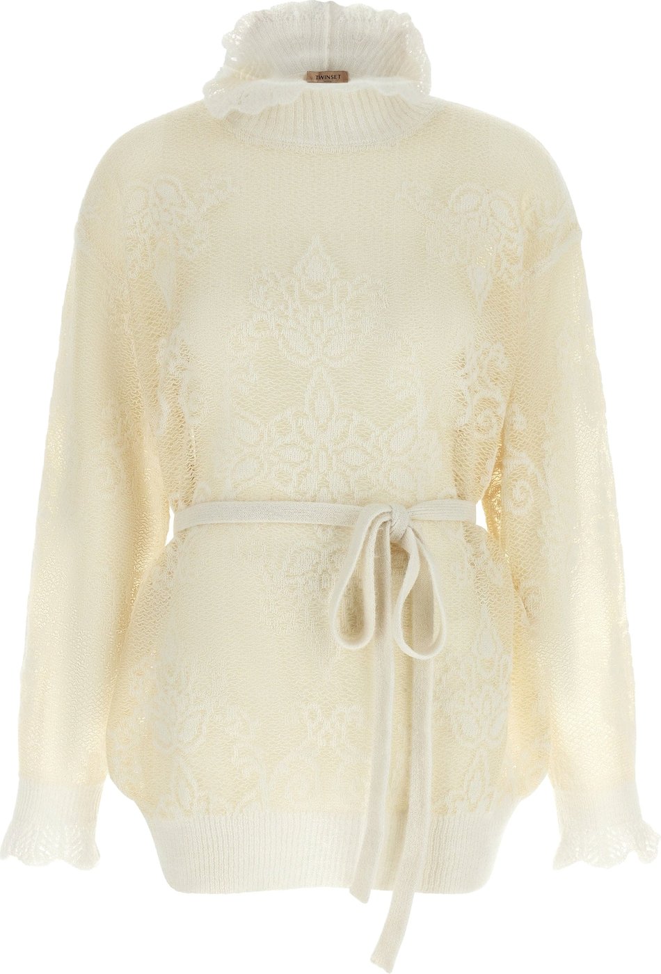 Twin Set Jacquard Yarn Sweater