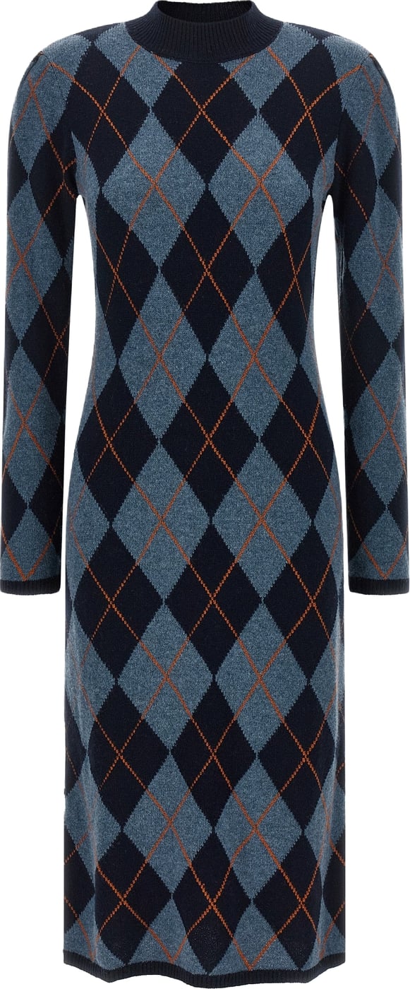 Twinset Orange Viscose Casual Dress