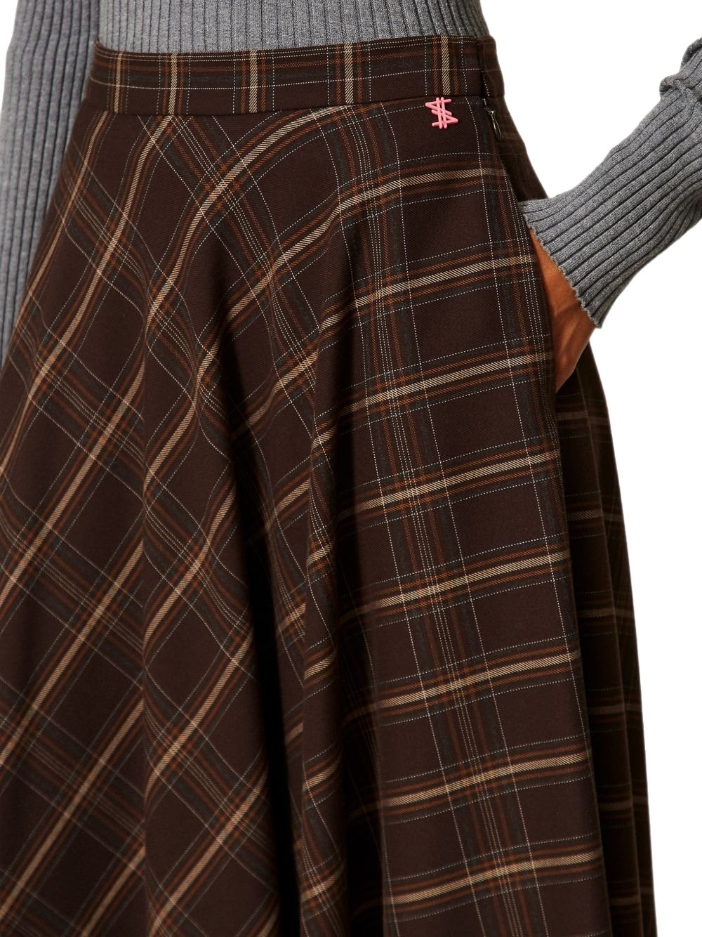 Skirts Black Chocolate Check