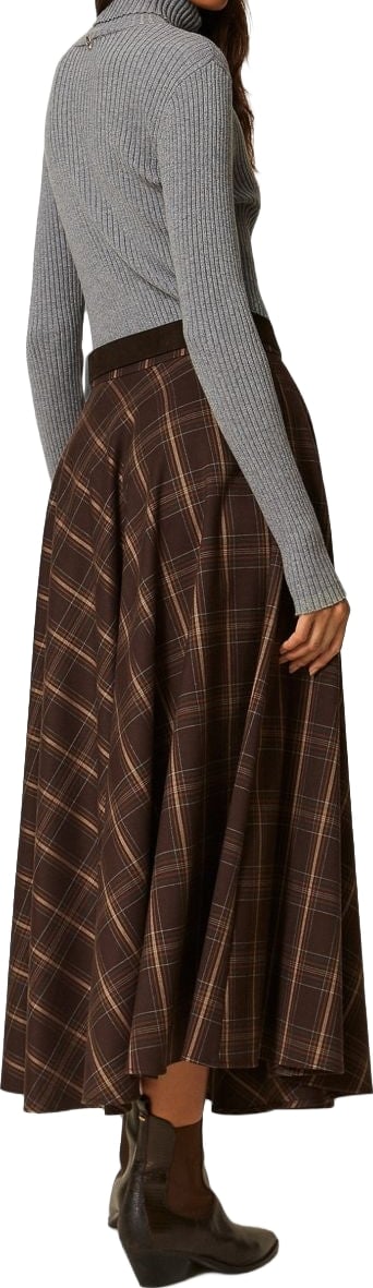 Skirts Black Chocolate Check