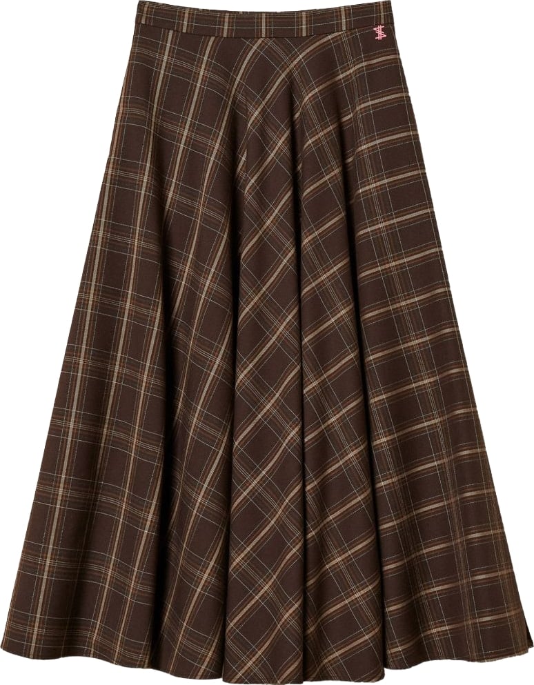 Skirts Black Chocolate Check