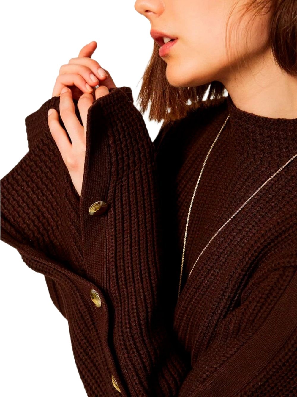Sweaters Darkness Brown
