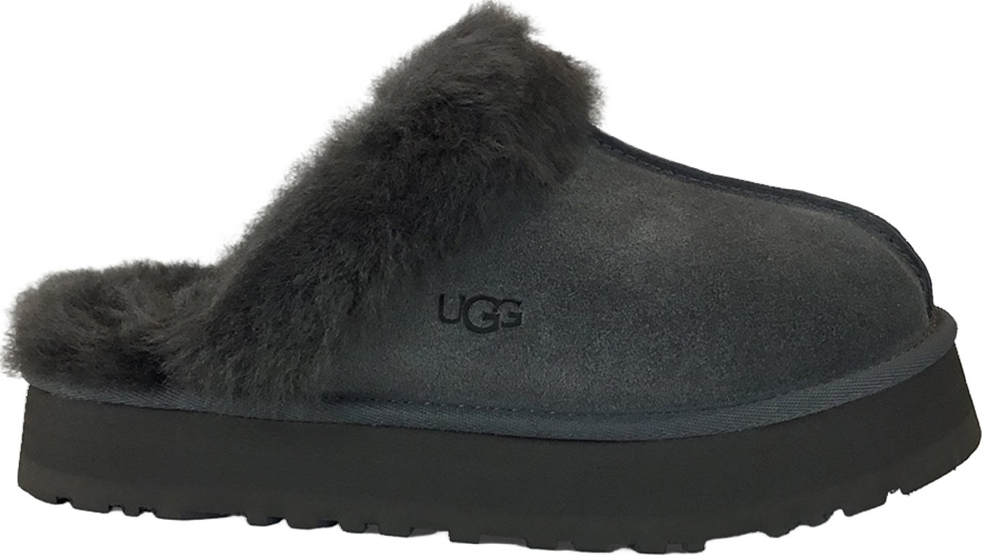Slippers Disquette in suede and sheepskin
