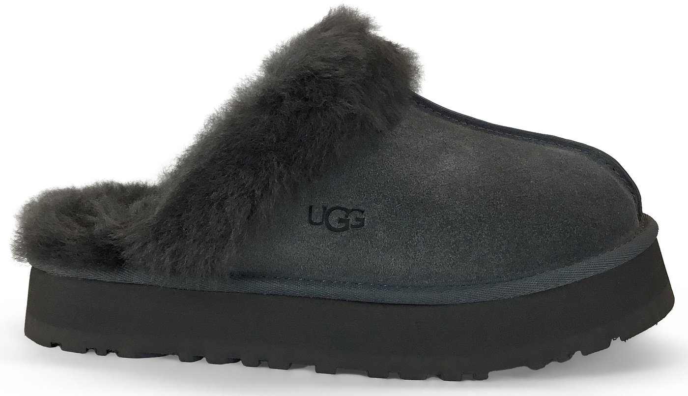 Slippers Disquette in suede and sheepskin