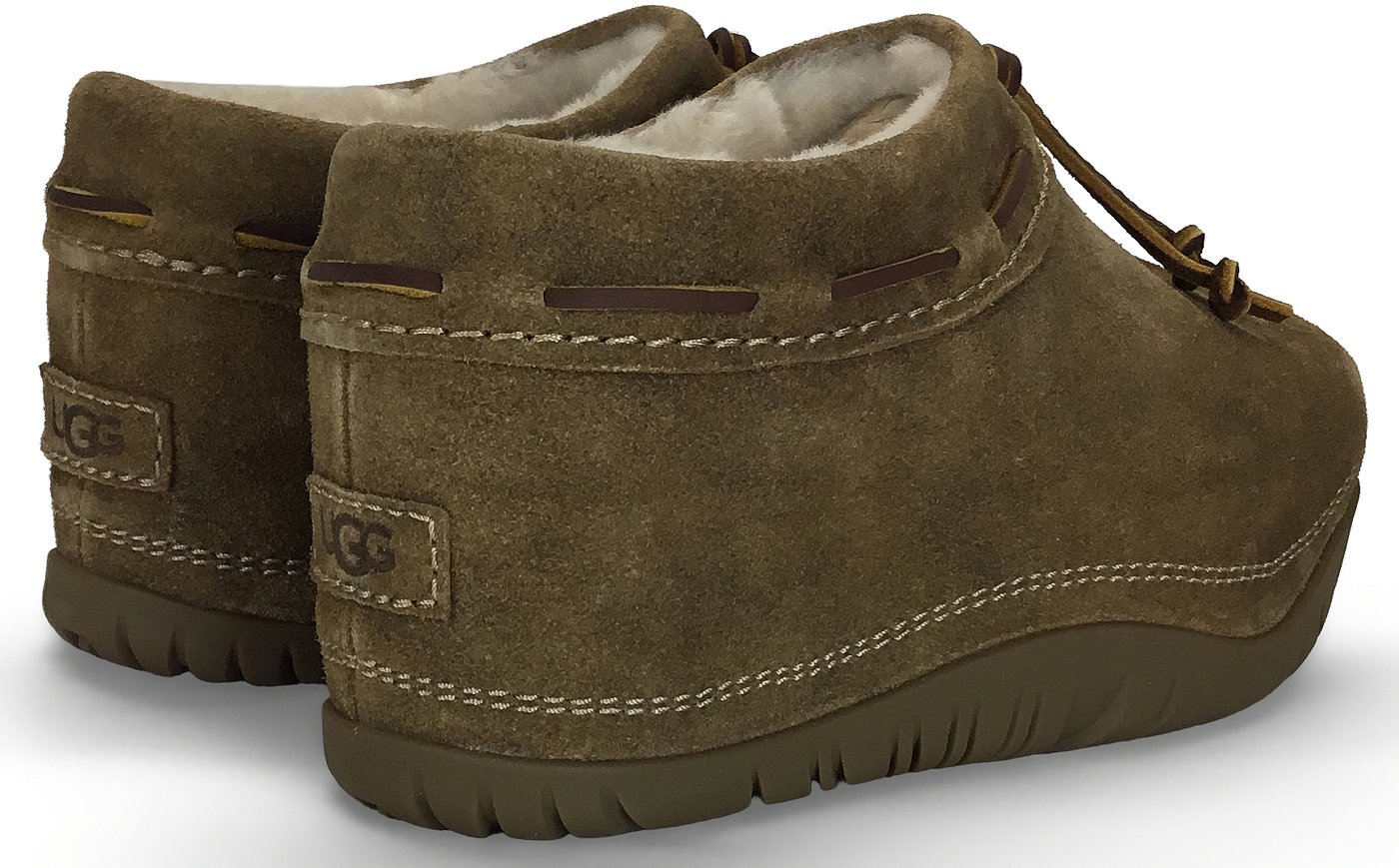 Sabot Bucked in suede and shearling lining