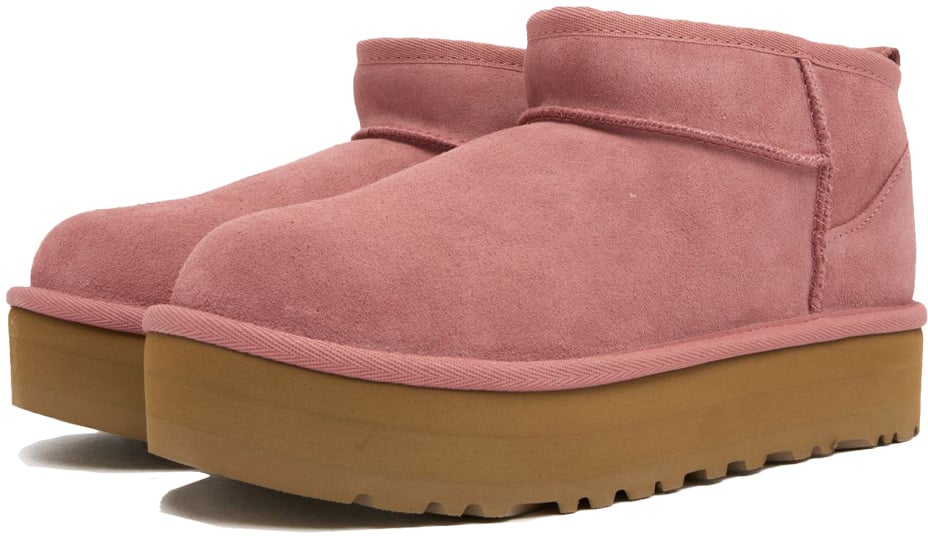 UGG Classic Ultra Mini Platform Boot 'Pink Dawn' (Kids)