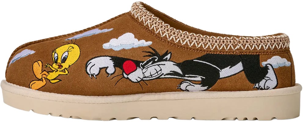 UGG Tasman Slipper 'Palace x Looney Tunes Chestnut'