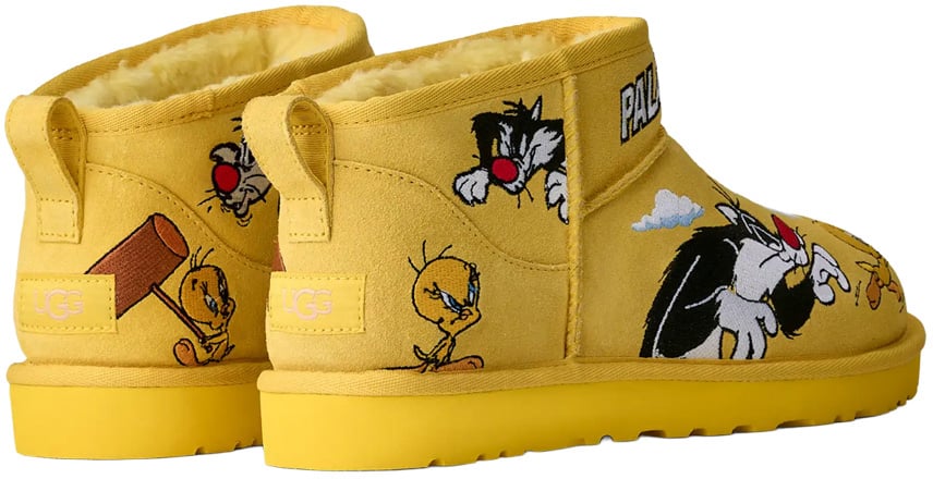 UGG Classic Ultra Mini Boot 'Palace x Looney Tunes Yellow'