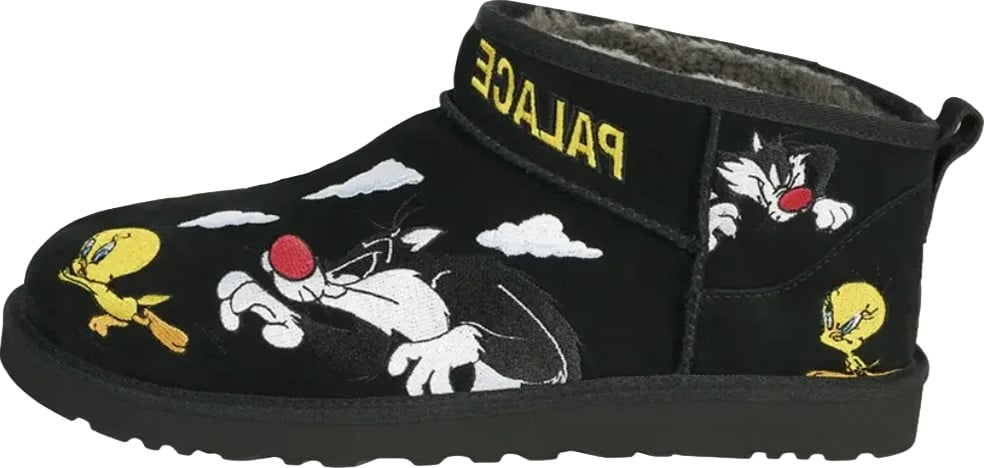 UGG Classic Ultra Mini Boot 'Palace x Looney Tunes Black'
