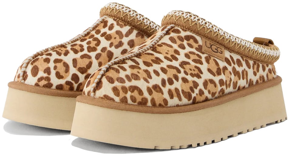 UGG Tazz Plains Slipper 'Felicity Leopard Jasmine' (W)