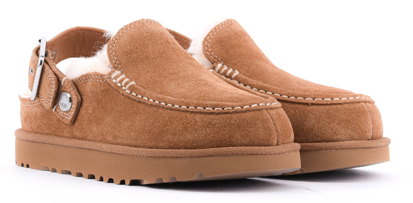 Golden Star Evelina Clog Chestnut