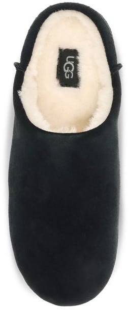 UGG Black Leather Mules